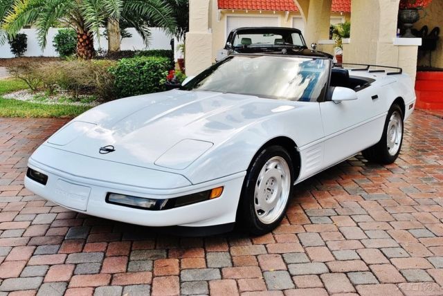 1991 Corvette 6-Sp Manual Accident Free full Power Cold A/C 5.7L V8 RWD 1991 Chevrolet Corvette Convertible only 49k Miles Clean CarFax