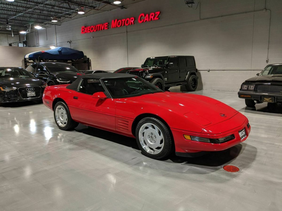 1991 CORVETTE! CONV! HARD-TOP! 6 SPD! 20K MILES! ONE OWNER! 1991 Chevrolet Corvette