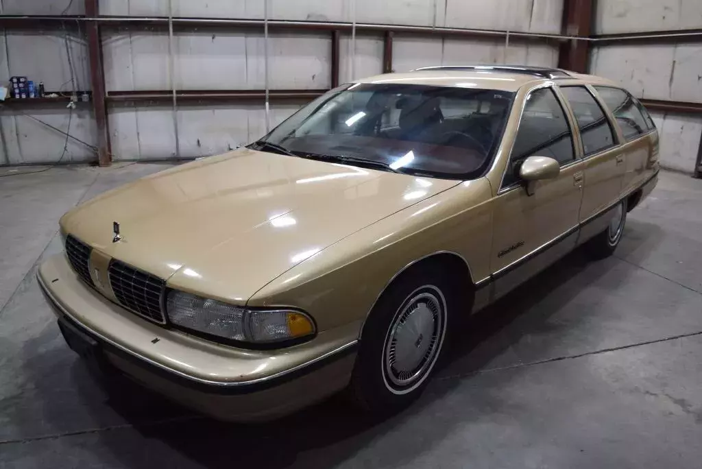 1991 Custom Cruiser 4dr Wagon 3 Seat With 119399 Miles, GOLD Wagon 5.0 1991 Oldsmobile Custom Cruiser 4dr Wagon 3 Seat