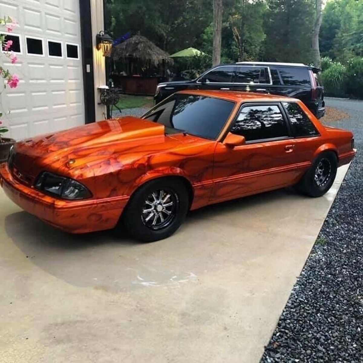 1991 Custom Ford Mustang LX Notch back 1991 Ford Mustang