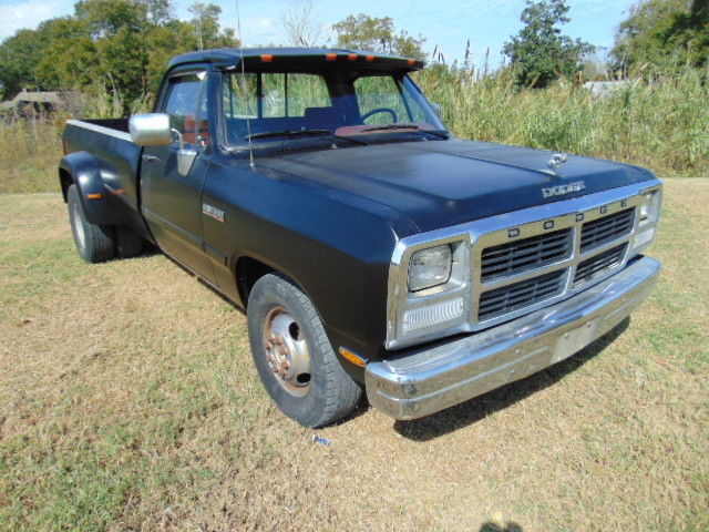 1991 DODGE D350 SINGLE CAB DUALLY CUMMINS DIESEL AUTOMATIC TRANSMISSION 1991 Dodge Ram 3500