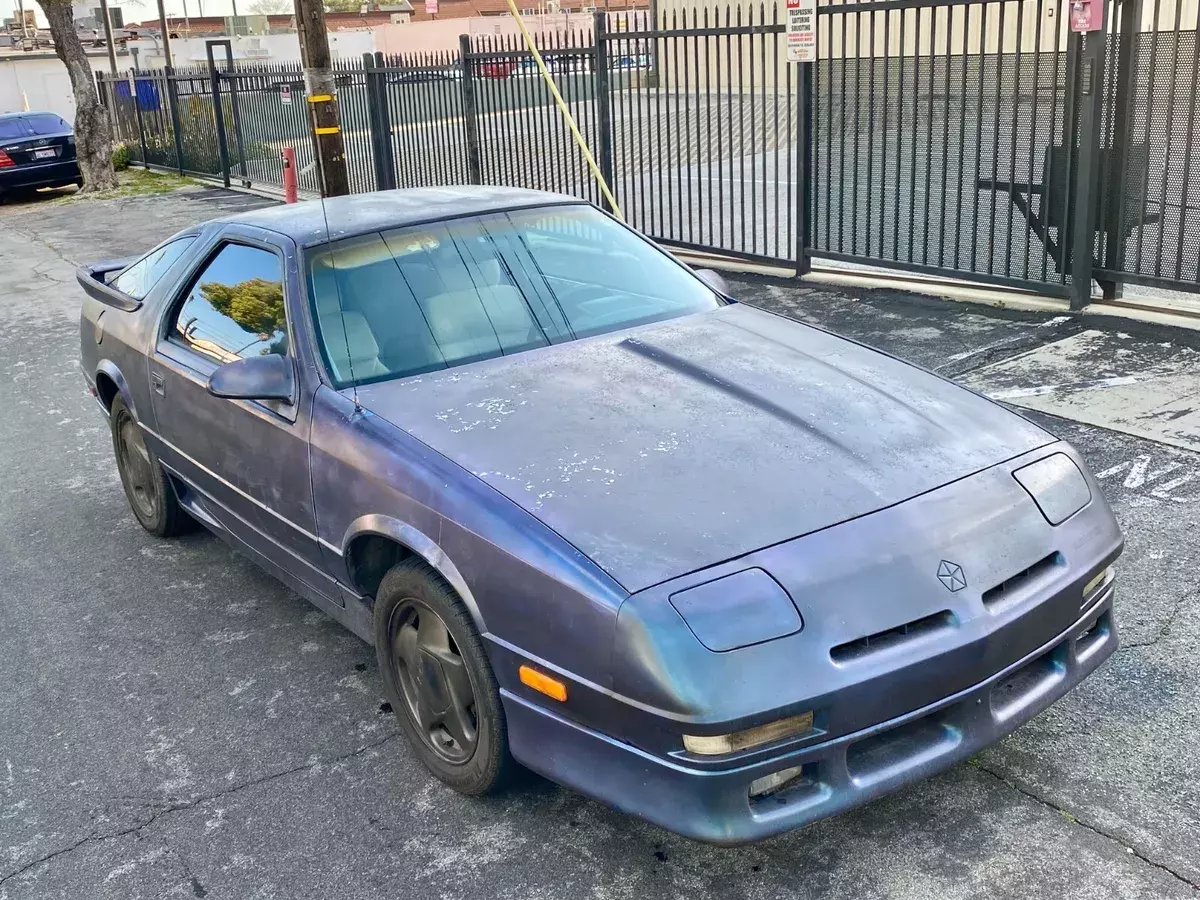 1991 DODGE DAYTONA SHELBY IROC RARE MODEL, COMPLETE, ORIGINAL CA. CAR, V-6, 5SPD 1991 Dodge Daytona SHELBY IROC