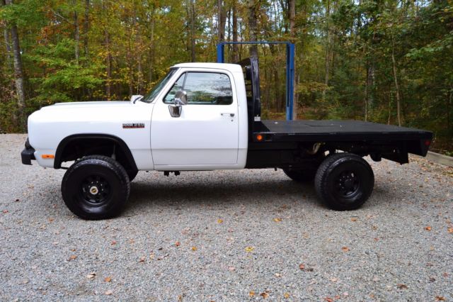 1991 Dodge Flat Bed Cummins Truck 1991 Dodge Other Pickups