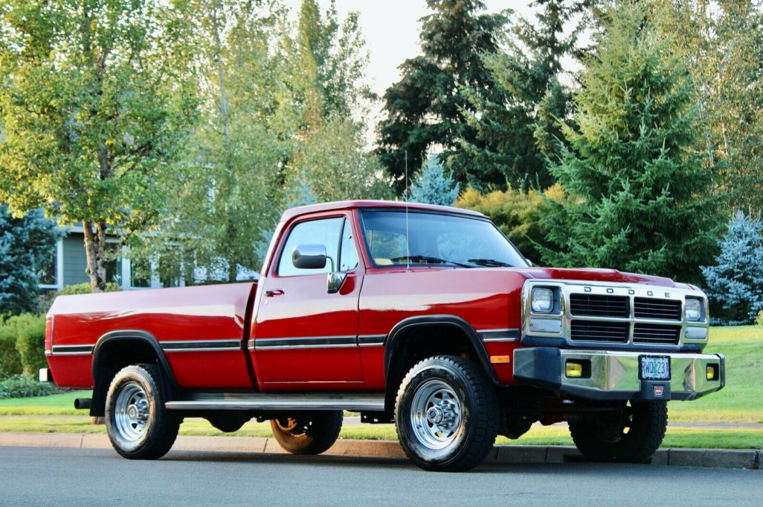 1991 Dodge Ram 250 4WD Long Bed 1st Gen Cummins Turbo Diesel with 157K Miles !!! 1991 Dodge Ram 2500