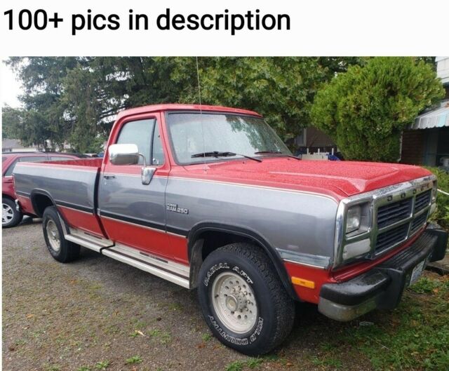 1991 dodge ram d250 1991 Dodge Ram 2500