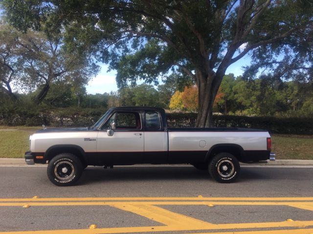 1991 Dodge Ram W150 club cab 4x4 long bed first gen Fl truck rust free 64k miles 1991 Dodge Other Pickups le