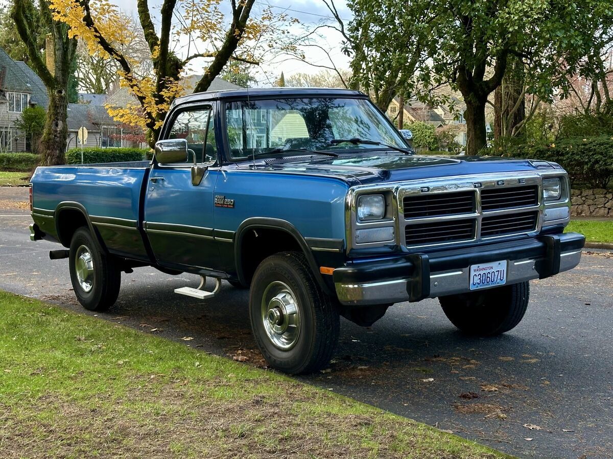 1991 Dodge D250 & W250 LE 2500 5.9L 12-VALVE DIESEL - photo 6