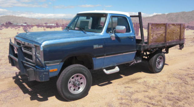 1991 Dodge Ram W250 (4x4) with Cummins Diesel 1991 Dodge Ram 2500 W250 (4x4) with Cummins Diesel
