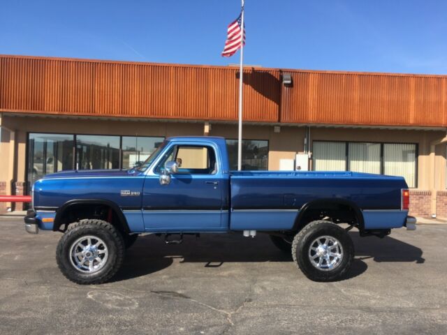 1991 Dodge Ram W250 Rust Free Cummins 4x4 1991 Dodge Ram 2500