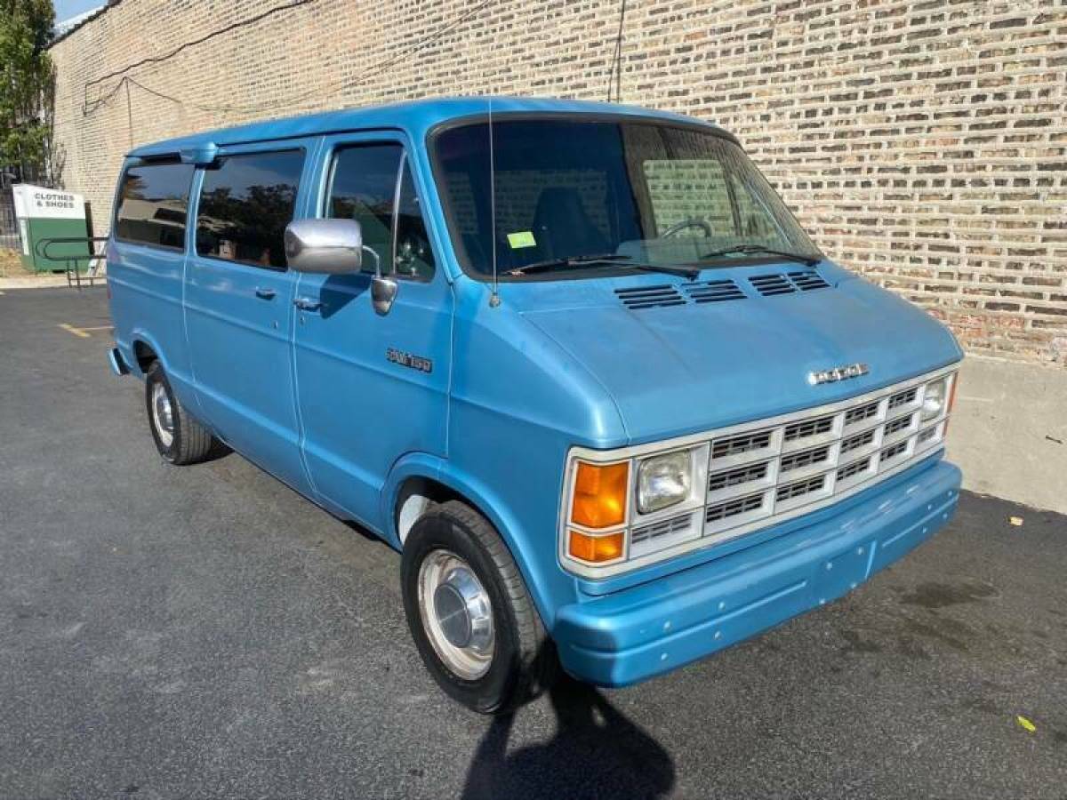 1991 Dodge Ram Wagon B150 Automatic 3-Speed RWD V6 3.9L Gasoline 1991 Dodge Ram Wagon B150