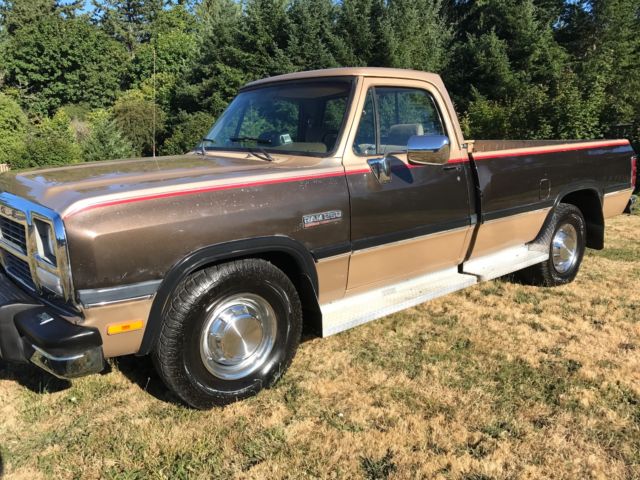 1991 Dodge Ram 2500 Ram250 Regular Cab Long Bed Cummings Diesel 2wd - photo 2
