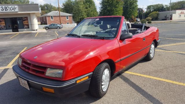 1991 Dodge Shadow Highline Convertible - photo 2
