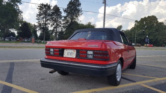 1991 Dodge Shadow Highline Convertible - photo 5