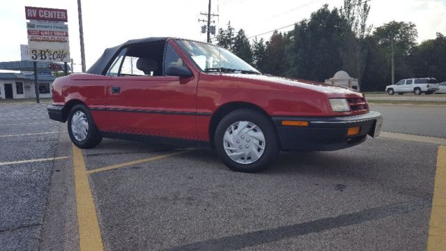 1991 Dodge Shadow Highline Convertible - photo 6