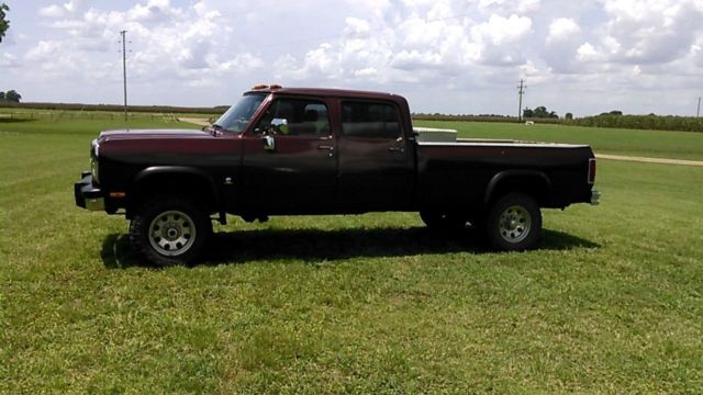 1991 Dodge W-250 1st gen CREW CAB 4x4 Cummins 12 valve 1991 Dodge Ram 2500