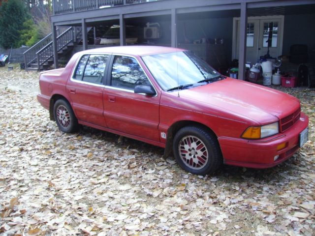 1991 DodgeSpirit R/T TURBO 1991 Dodge Spirit RT