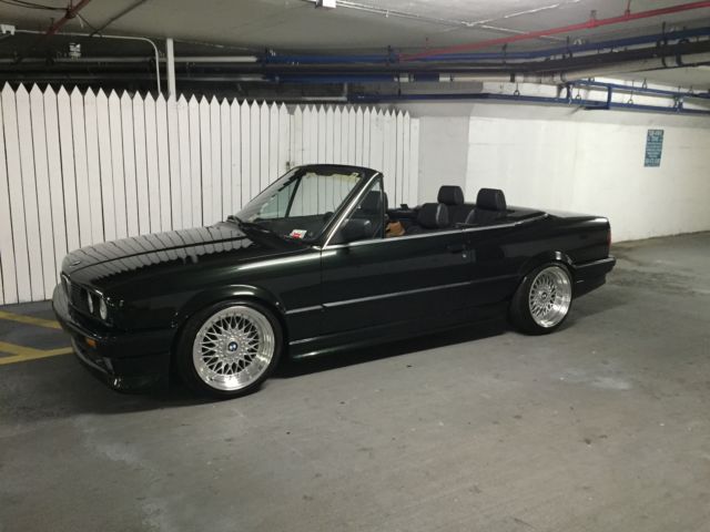 1991 E30 BMW 318i Convertible - 5 speed, Great Paint, AC, Step Wheels, New parts 1991 BMW 3-Series