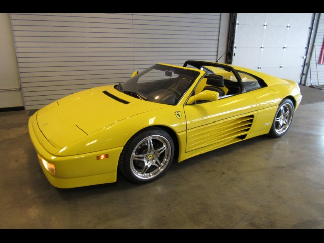 1991 Ferrari 348 TS 38,244 Miles Yellow 3.4L V8 DOHC 16V Manual 1991 Ferrari 348 TS