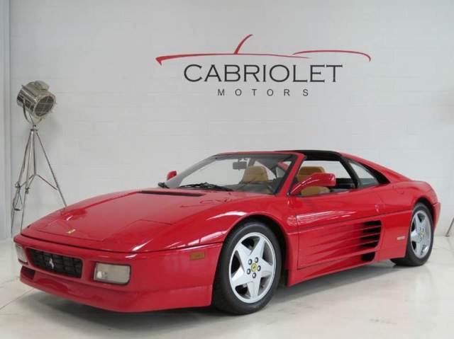 1991 Ferrari 348 TS 43310 Miles Rossa Corsa Coupe 3.4L V8 Manual 5-Speed 1991 Ferrari 348 TS