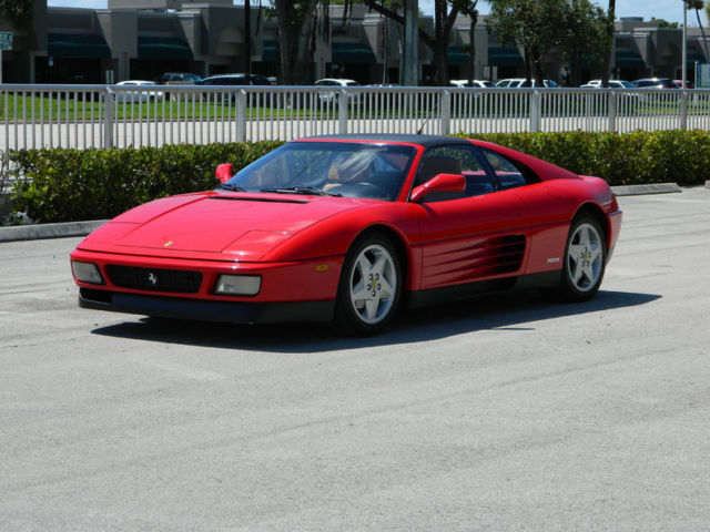 1991 Ferrari 348 TS Targa Only 31k Miles Many Records Outstanding Collectible 1991 Ferrari 348