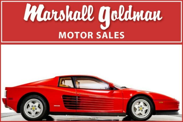 1991 Ferrari Testarossa 13232 Miles Rosso Corsa Coupe 4.9L DOHC Flat 12 Manual 1991 Ferrari Testarossa --