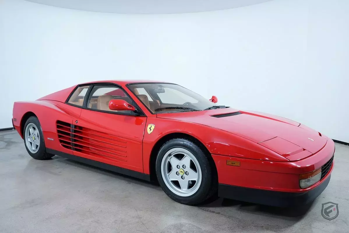 1991 Ferrari Testarossa 4727 Miles ROSSO CORSA RED Coupe 4.9L V12 F 5 Speed Man 1991 Ferrari Testarossa