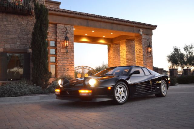 1991 Ferrari Testarossa Fresh service 4/16 clean carfax original condition 1991 Ferrari Testarossa TR