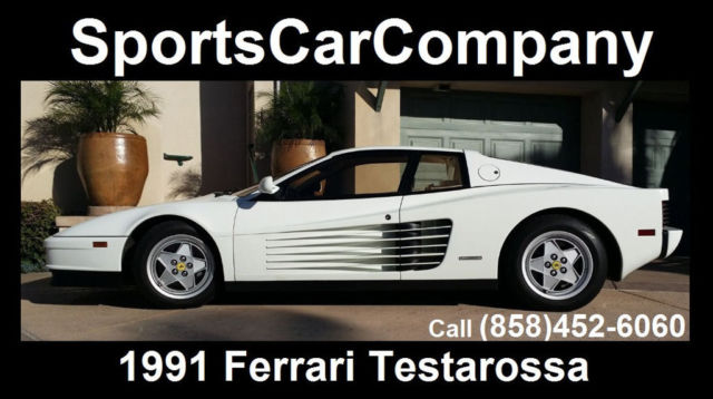 1991 Ferrari Testarossa TESTAROSSA