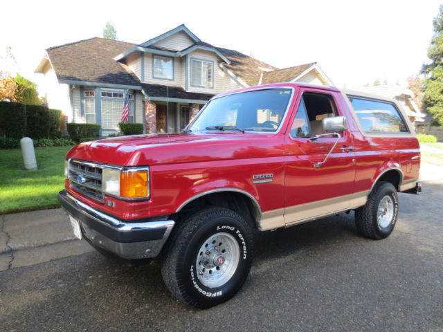 1991 Ford Bronco Eddie Bower 4x4 1991 Ford Bronco eddie bower