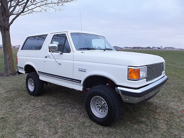 1991 FORD BRONCO XLT 4X4 5.8 AUTO 1987 1988 1989 1990 87 88 89 90 91 199 1995 96 1991 Ford Bronco RUST FREE