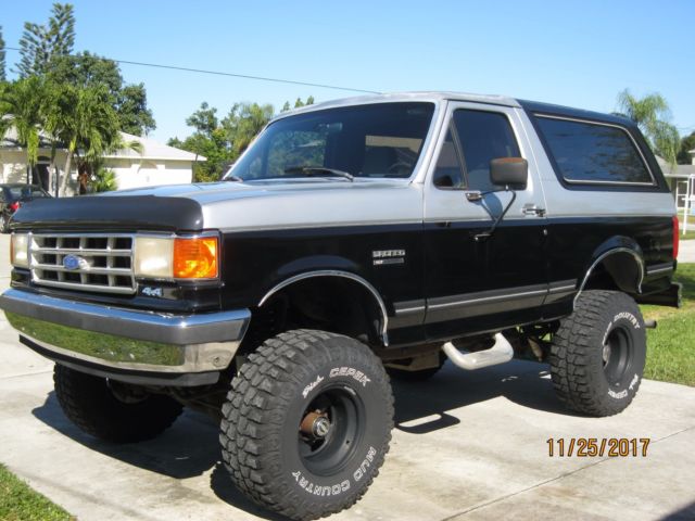 1991 Ford Bronco XLT - 4x4 - many up-grades, runs great & go anywhere 1991 Ford Bronco XLT
