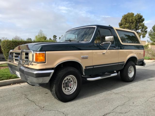 1991 Ford Bronco XLT ....5.8 !!! Clean !!! No rust !!! 1991 Ford Bronco xlt 5.8 4x4