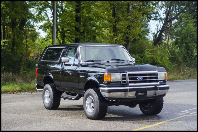 1991 FORD BRONCO XLT RUST FREE!!! BLACK Automatic 1991 Ford Bronco XLT