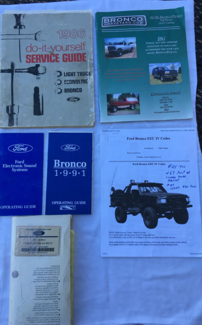 1991 Ford Bronco Eddie Bauer - photo 9