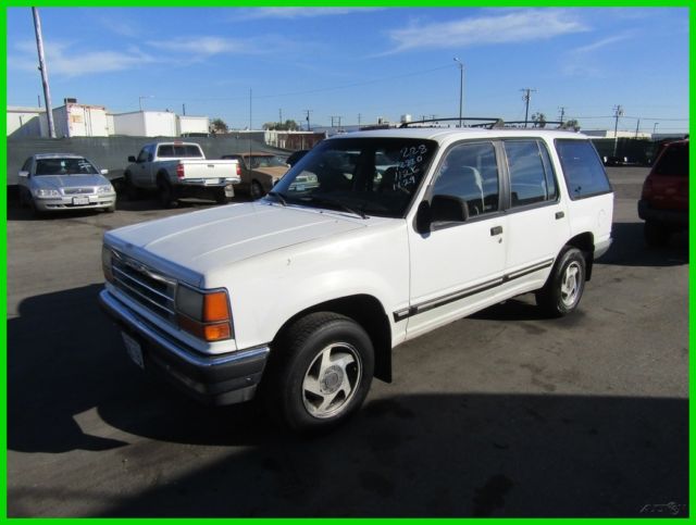 1991 Ford Explorer XL Used 4L V6 12V Automatic NO RESERVE 1991 Ford Explorer XL