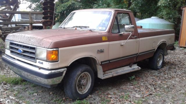 1991 Ford F-150 Parts Truck, runs and drives but frame is rusted pretty bad 1993 Ford F-150