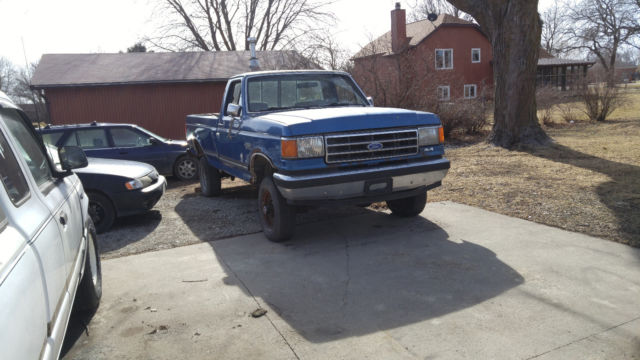 1991 Ford F-150 V8 5.0L 4X4 1991 Ford F-150 XLT