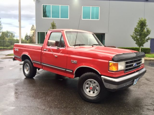 1991 FORD F-150 XLT LARIAT 4X4 V8 5 SPEED SHORT BED LOW MILES LIKE NEW F250 F350 1991 Ford F-150 XLT LARIAT