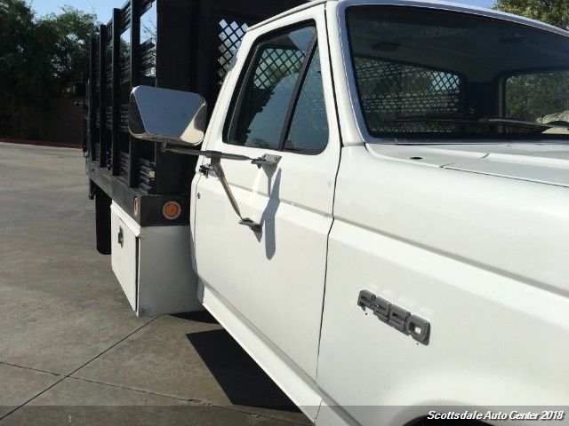 1991 Ford F-250 Custom XL, 8' Flat/Stake Bed, Lift Gate - photo 7