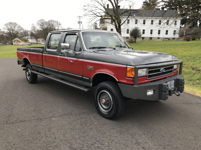 1991 Ford F-350 XLT Lariat Crew Cab Pickup 4-Door - photo 4