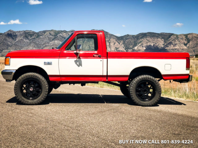 1991 Ford F-150 F150 XLT LARIAT 4WD SHORT BED SHOP TRUCK NEW 5.0V8 - photo 11