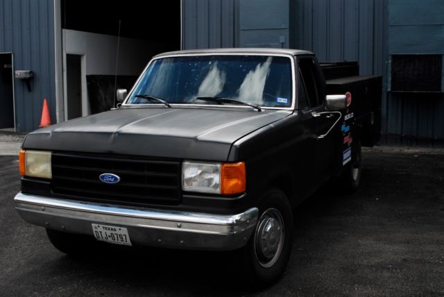 1991 Ford F250 Service Bed Truck 1991 Ford F-250 Custom