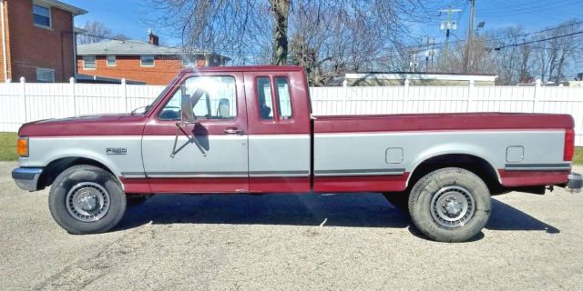 1991 Ford F250HD 4x2 Super Cab XLT Lariet w/ 7.5L 460 B.B Engine 1 Owner w/ Doc 1991 Ford F-250 XLT Lariet