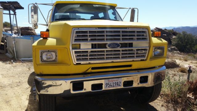 1991 Ford F800 Crew Cab Super Truck Diesel only 86K miles 1991 Ford Other