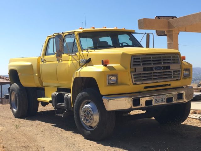 1991 Ford F800 Super Truck diesel only 86710 miles LOW RESERVE F350 F450 F650 1991 Ford Other Pickups