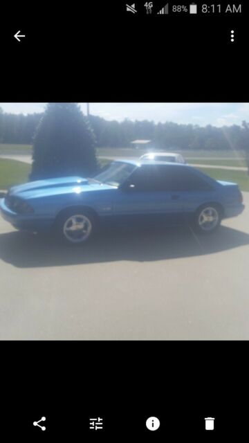 1991 Ford Mustang 5.0 FoxBody 1991 Ford Mustang