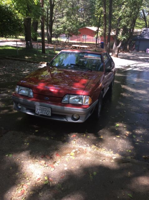 1991 Ford Mustang 5.0 Gt 95,000 Original Miles 1991 Ford Mustang