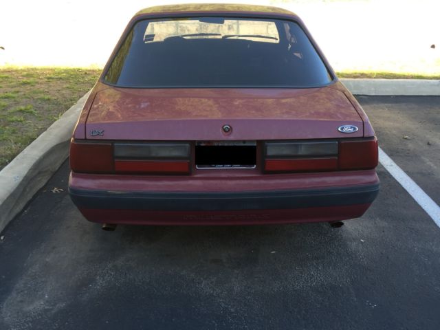 1991 Ford Mustang 5.0 Notchback LX Foxbody 1991 Ford Mustang LX