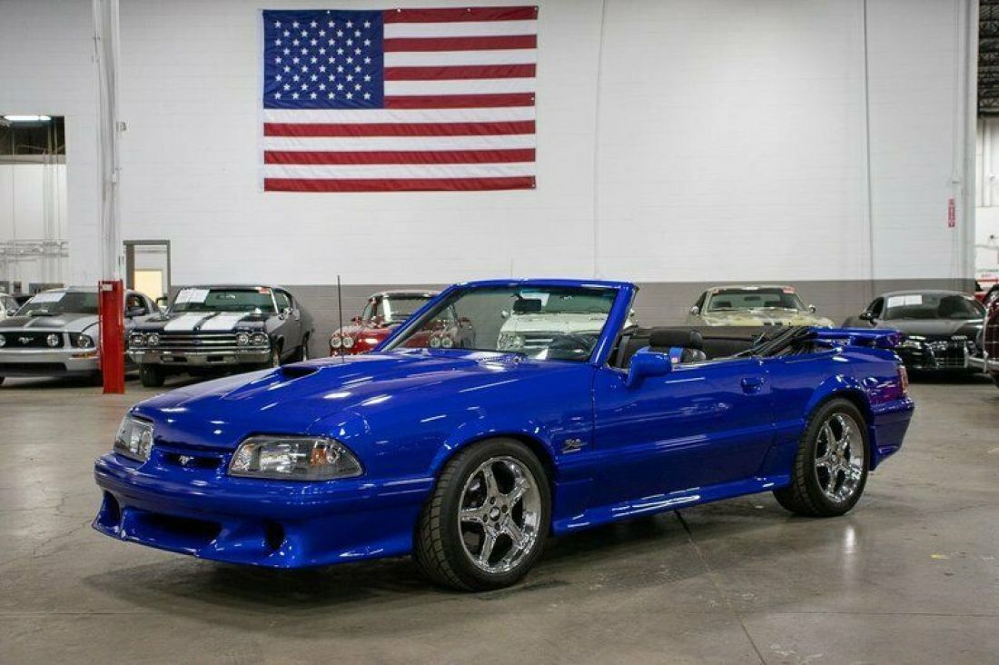1991 Ford Mustang 92208 Miles Blue 302cid V8 5-Speed Manual 1991 Ford Mustang