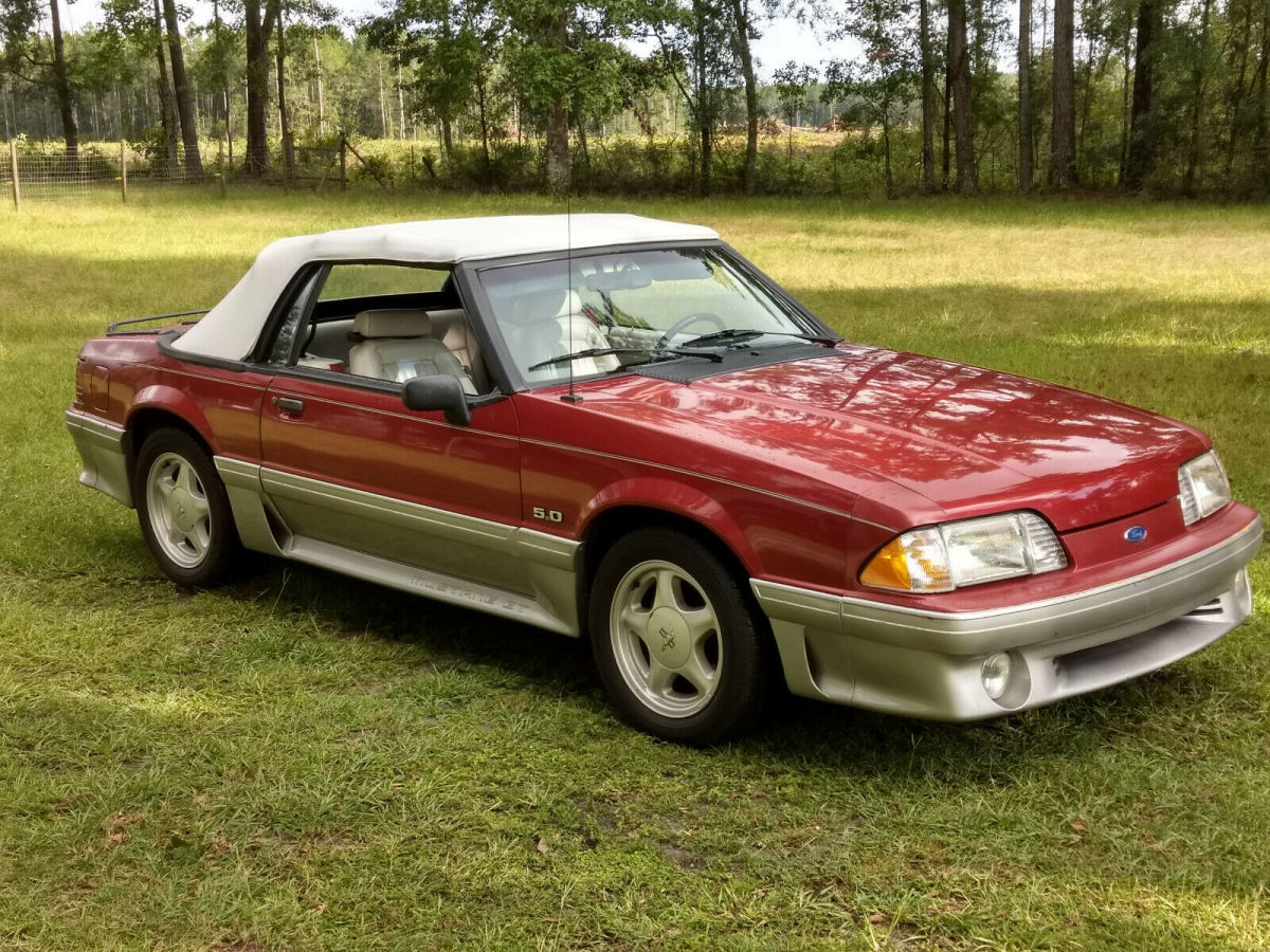 1991 Ford Mustang GT 5.0 Convertible Foxbody 1991 Ford Mustang GT